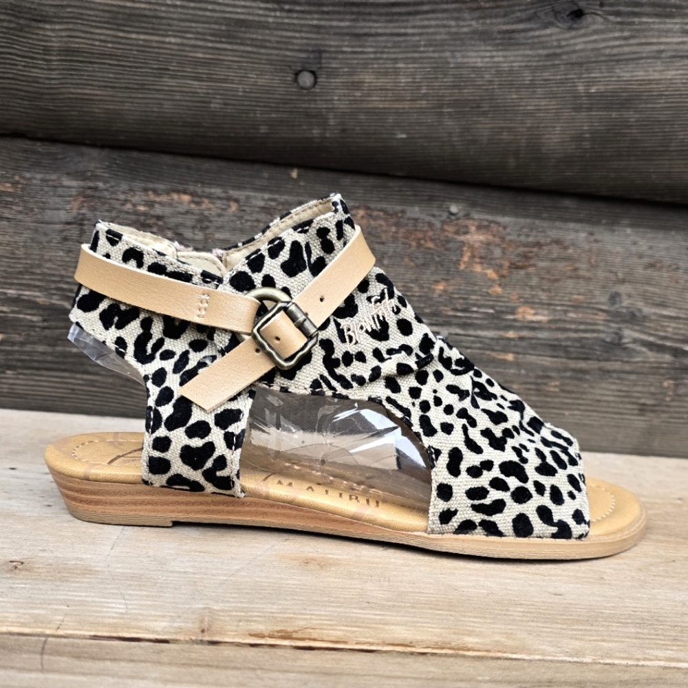Blowfish Malibu NEW Balla Modern Western Boho Wedge Sandal 6.5M